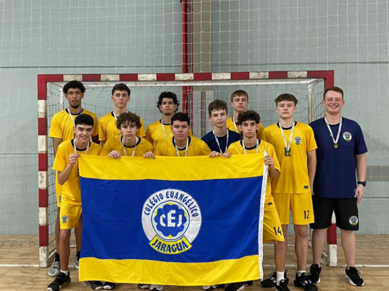 Handebol masculino conquista o 3° lugar no JESC de 15 a 17 anos